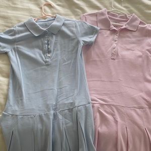 Good condition Land’s End uniform polo dresses